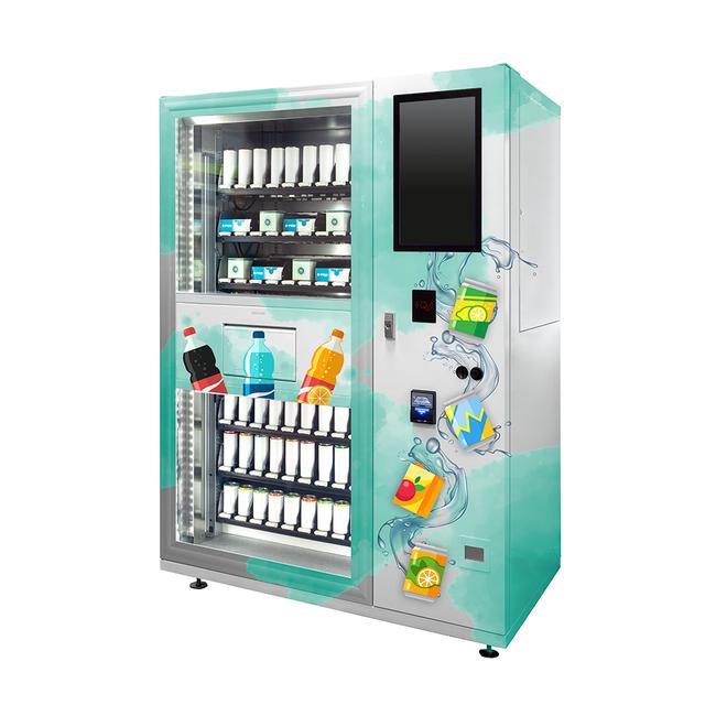 Getränkeautomat mit integrierter Kühlung